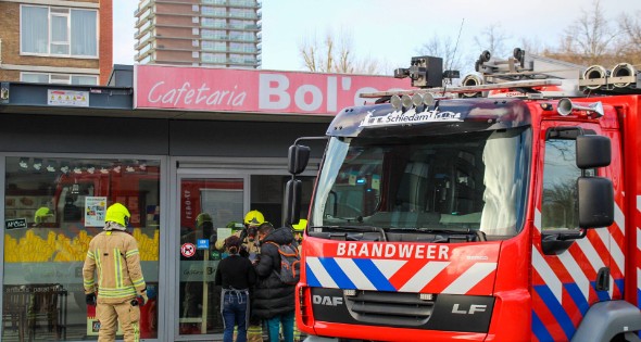 Keukenbrand in cafetaria snel onder controle - Afbeelding 3