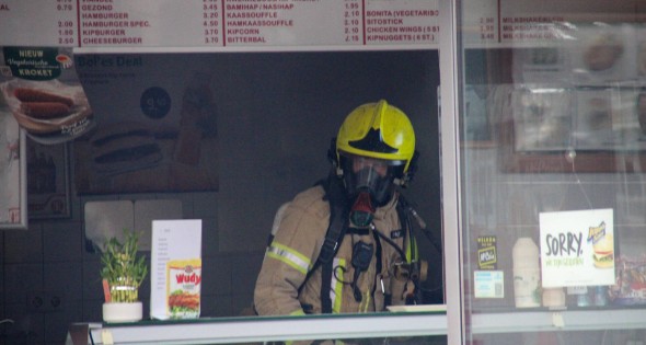 Keukenbrand in cafetaria snel onder controle - Afbeelding 6