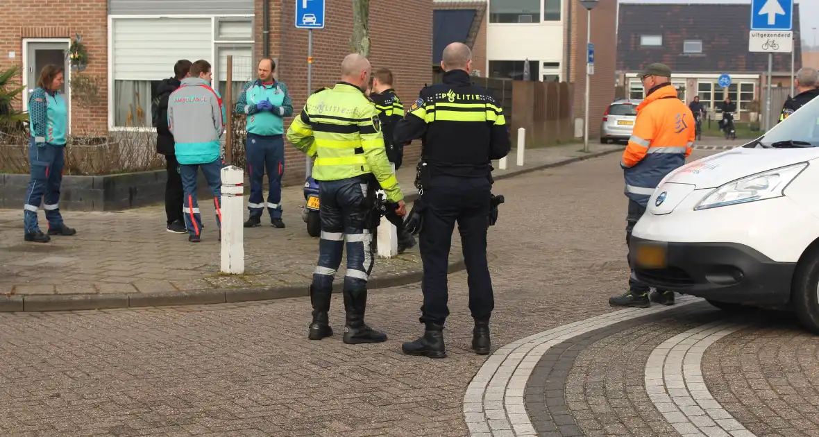 Botsing tussen bus en scooter