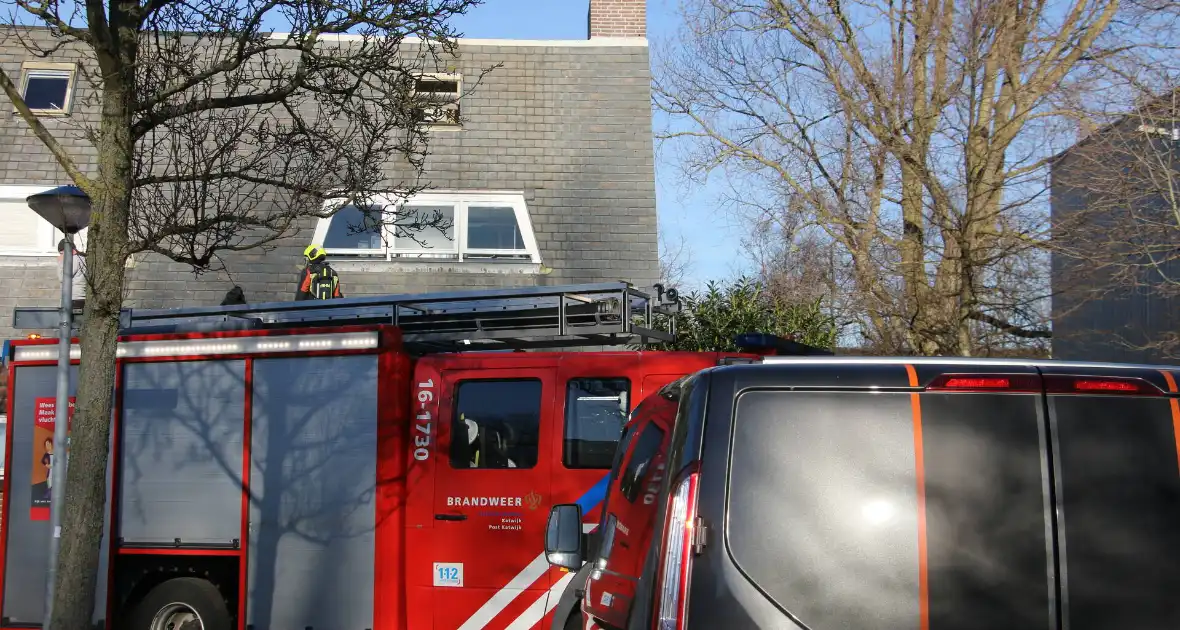 Dakbrand in de kiem gesmoord