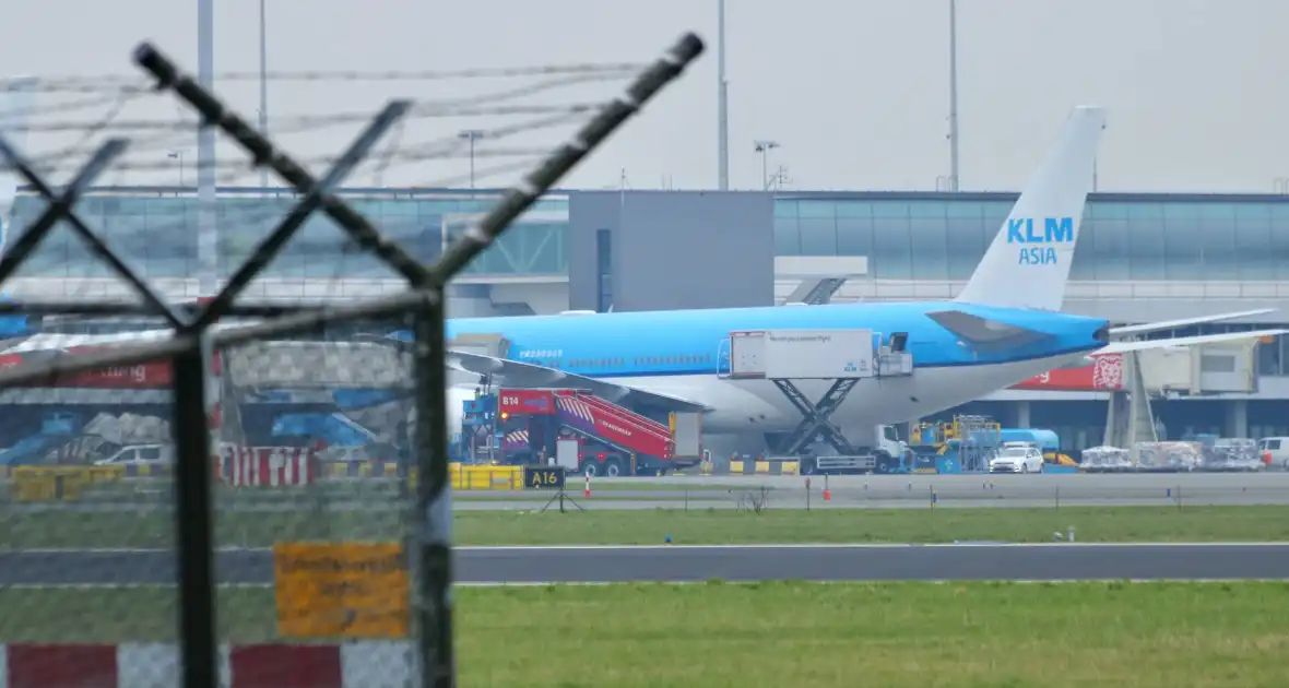 Brand aan boord van KLM-vliegtuig - Foto 3