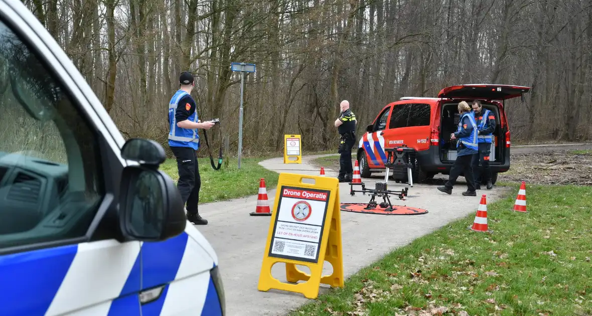 Helikopter en drone ingezet bij zoekactie naar vermiste 19-jarige jongen