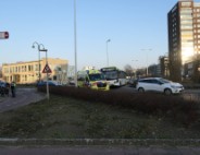 Fietsster er raakt gewond bij aanrijding