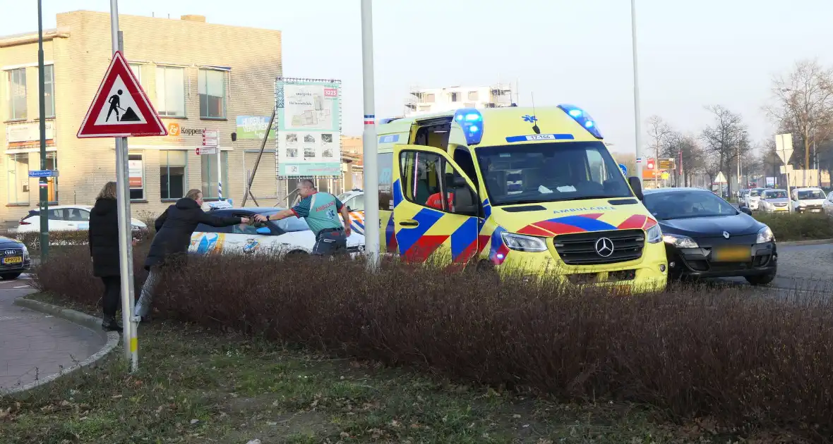 Fietsster er raakt gewond bij aanrijding - Foto 1