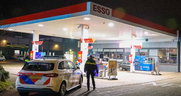 Overval op Esso tankstation