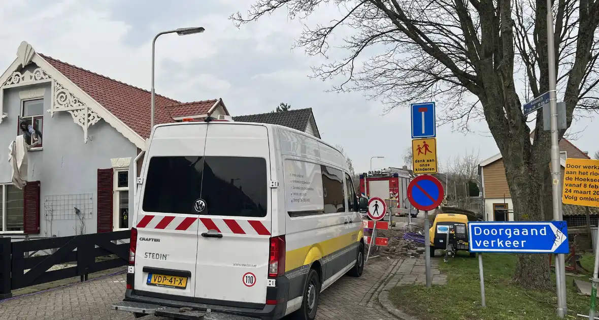 Brandweer controleert woningen na gaslekkage