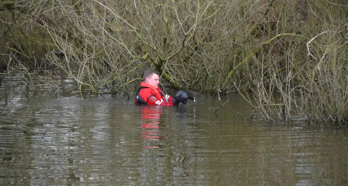 Meerkoet raakt verstrikt en wordt gered door brandweer - Foto 2