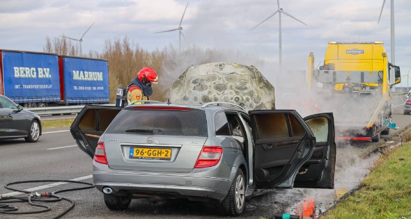 Mercedes verwoest door brand - Afbeelding 7