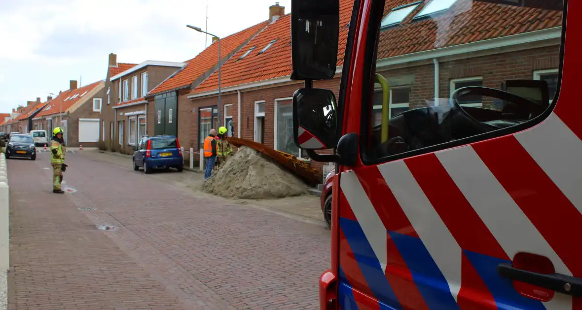 Gaslek in woning tijdens verbouwing