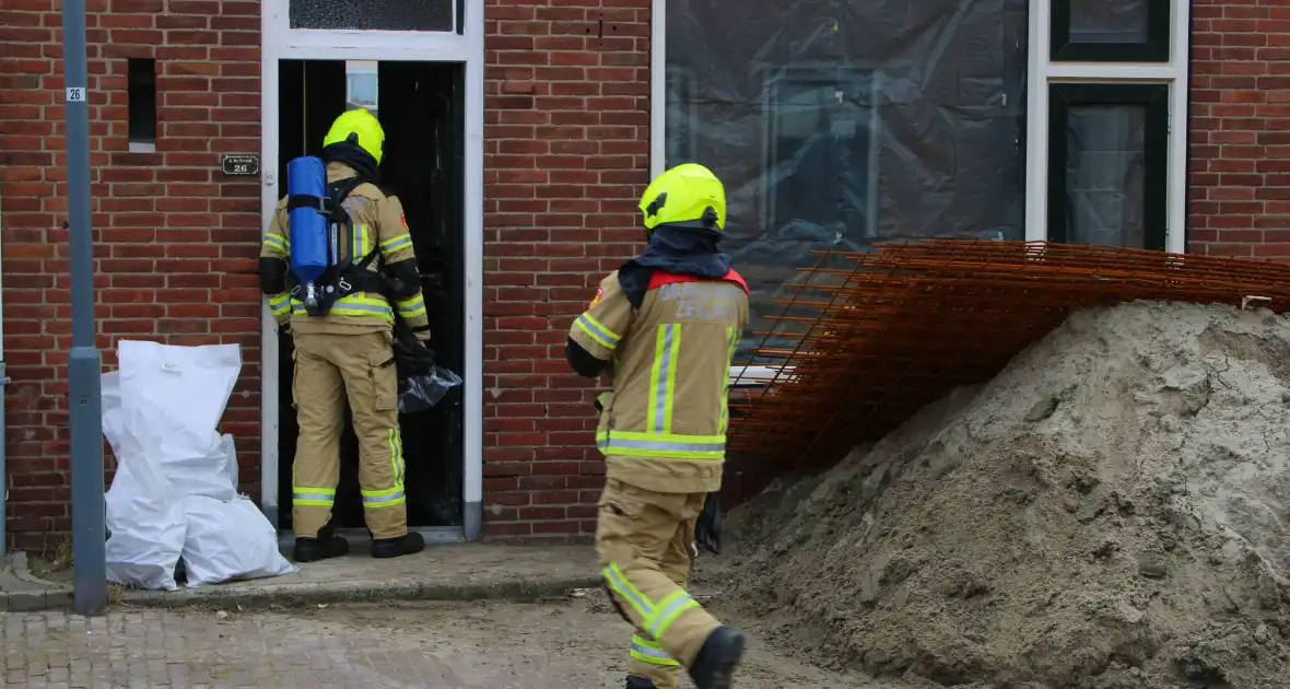 Gaslek in woning tijdens verbouwing - Foto 4