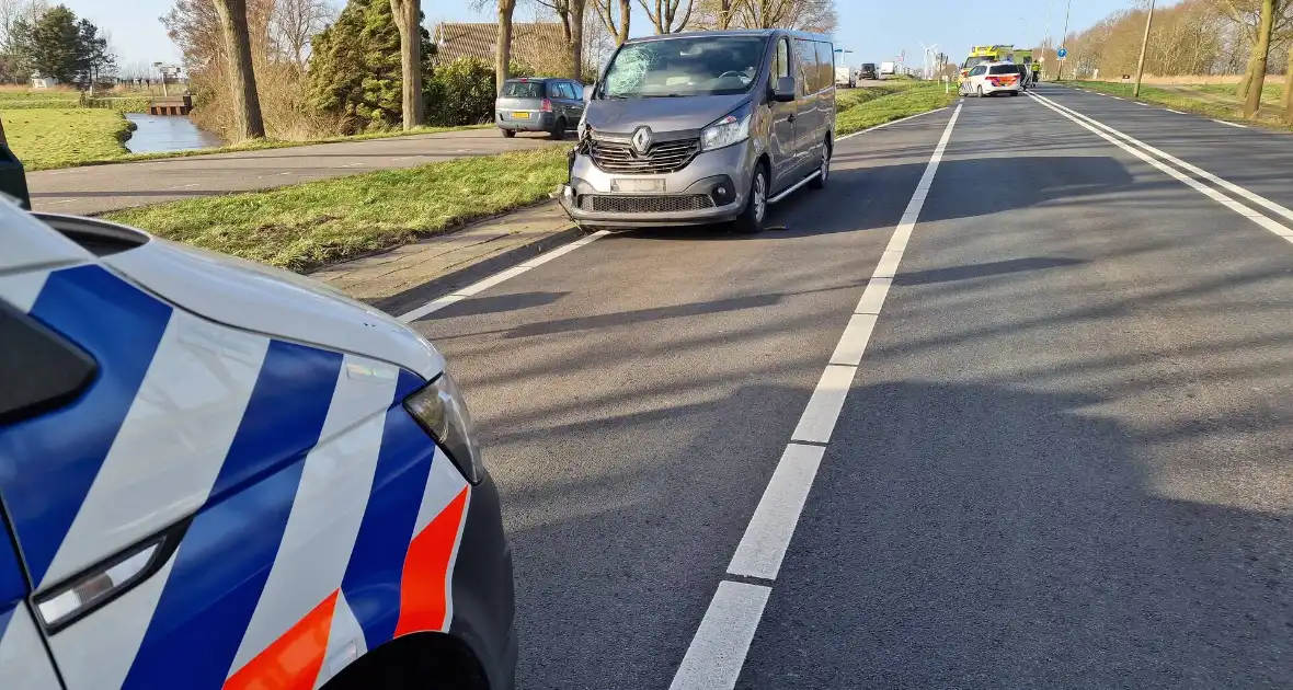18-jarige fietser overleden bij ongeval met bestelbus
