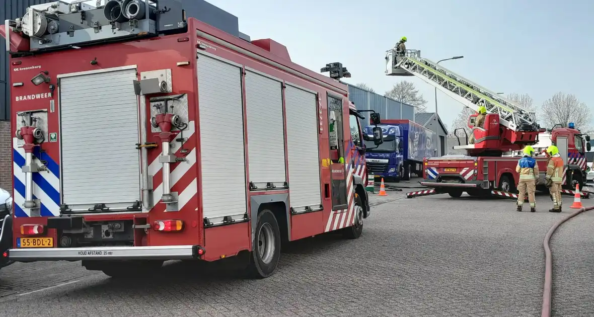 Brand in magazijn van bedrijfspand - Foto 10