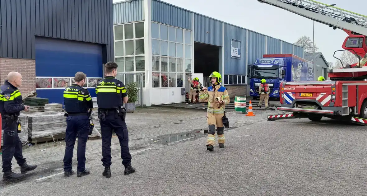 Brand in magazijn van bedrijfspand - Foto 3