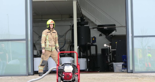 Koffiebranderij geventileerd door brandweer - Afbeelding 8
