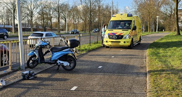 Bezorger gewond na harde val met scooter - Afbeelding 3