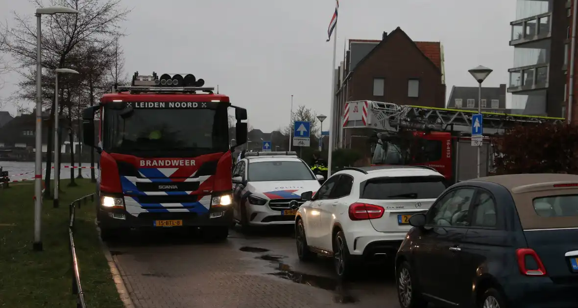 Brand op zolderetage van woning - Foto 1