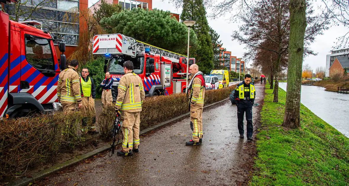 Melding fiets in sloot blijkt tentje - Foto 5