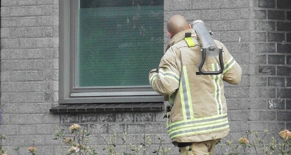 Brandweer beurt deur in na waterlekkage