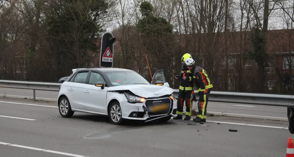 Veel schade bij kop-staartbotsing - Foto 8