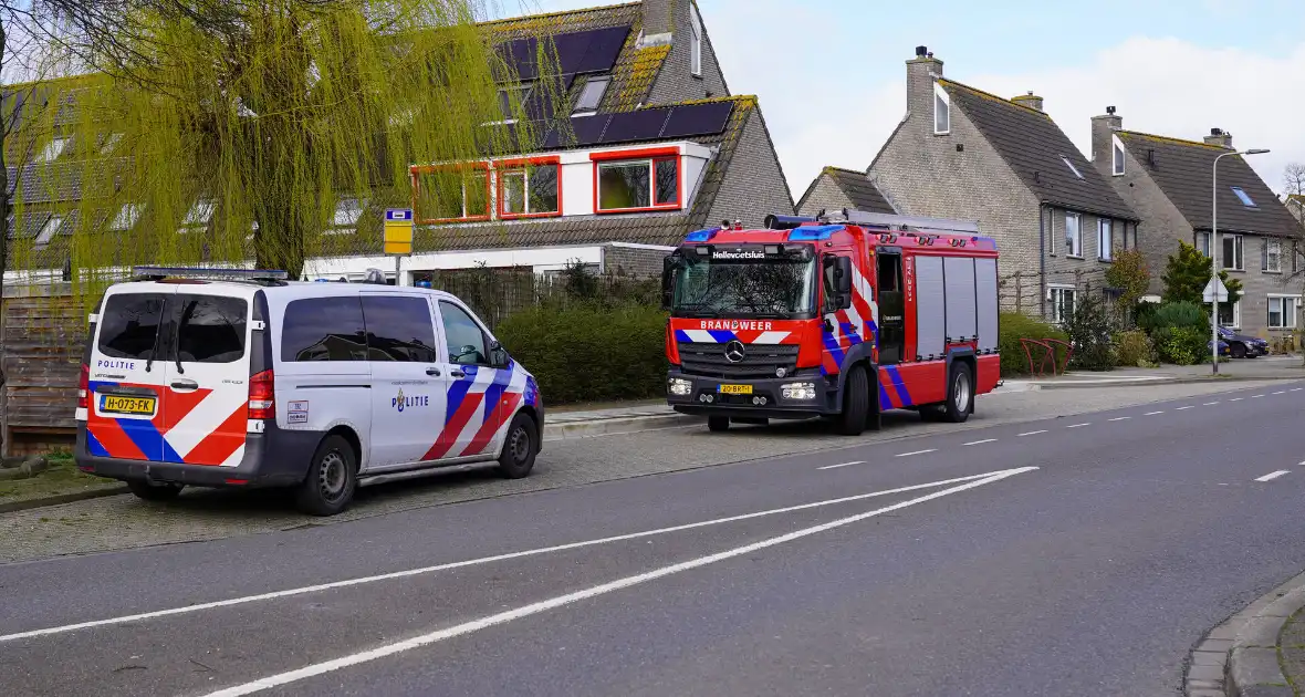 Bewoner ademt rook in bij brand in meterkast