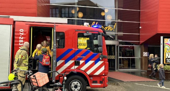 Brandweerthema bij kleuterbioscoop - Afbeelding 1