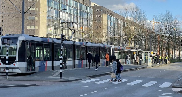 Tramverkeer richting Kuip plat door lastige reiziger en kapotte tram - Afbeelding 8