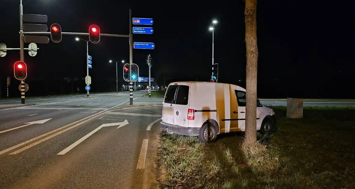 Kop-staartbotsing tussen twee voertuigen