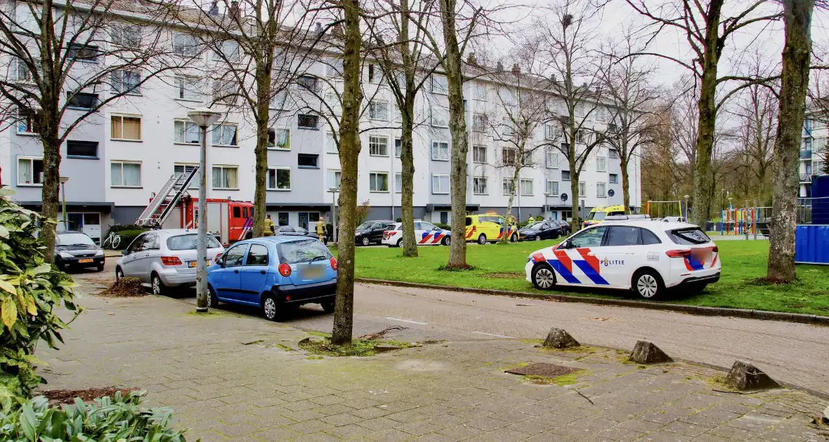 Straat afgezet voor personen met verward gedrag