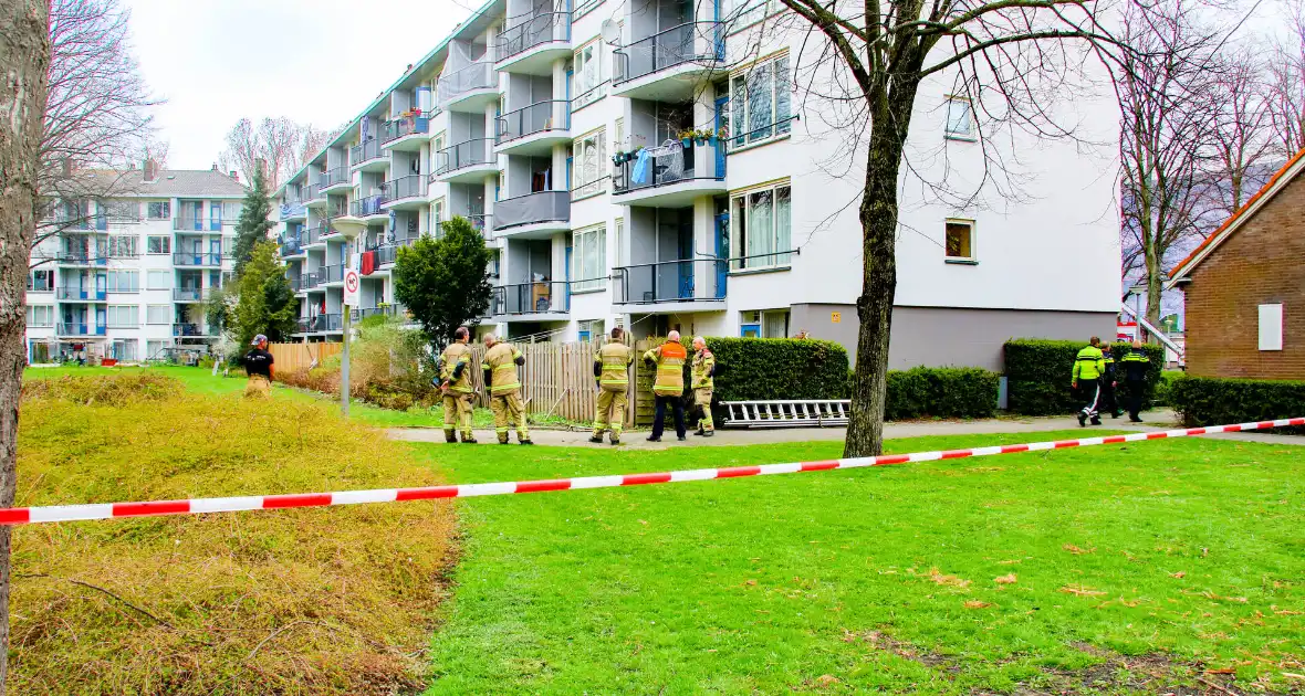 Straat afgezet voor personen met verward gedrag - Foto 1