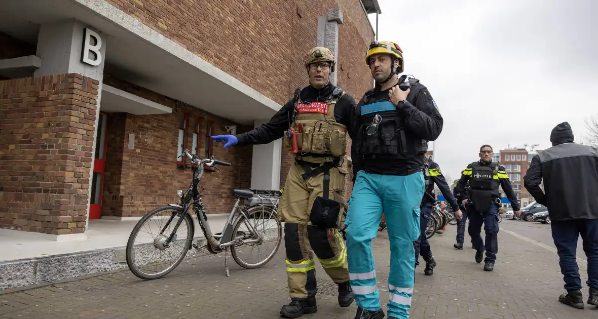 Grote terrorisme-oefening bij het Olympisch - Foto 7