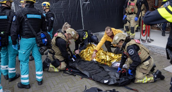 Grote terrorisme-oefening bij het Olympisch - Afbeelding 9
