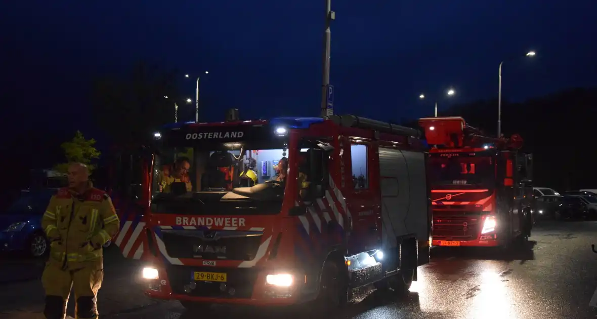 Flinke inzet voor smeulbrand op openbaar toilet - Foto 3