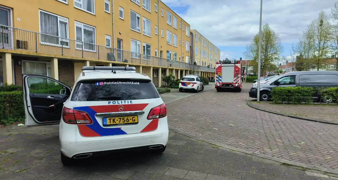 Veel rook bij kleine brand in woning