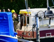 Brand in pleziervaartuig