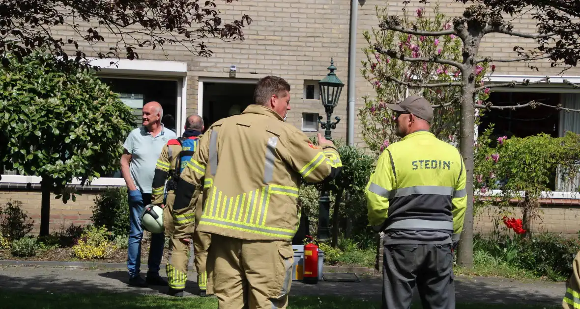 De brand in de meterkast was snel onder controle - Foto 1