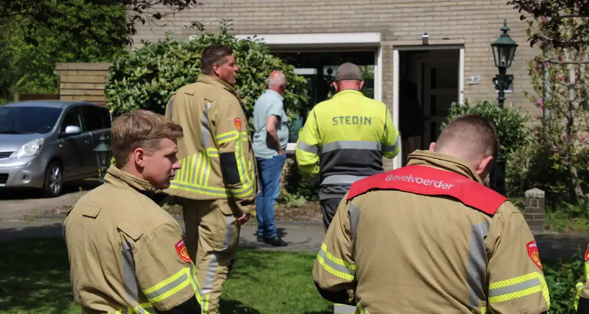 De brand in de meterkast was snel onder controle - Foto 2