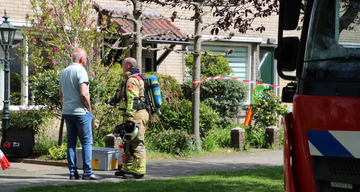 De brand in de meterkast was snel onder controle - Foto 3