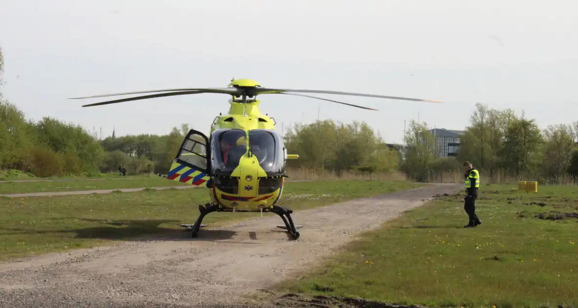 Landing traumahelikopter trekt veel bekijks - Foto 1