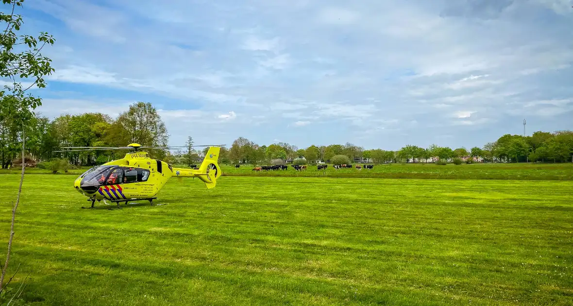 Traumahelikopter landt bij Zonnegloren - Foto 6