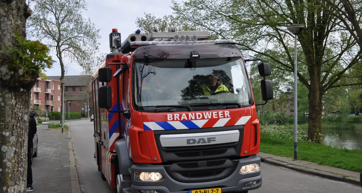 Auto ramt stroomkast belandt in bosjes - Foto 3