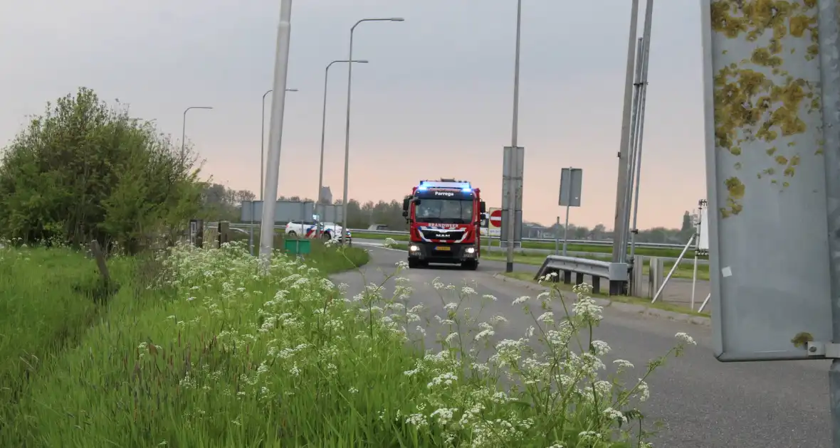 Lekkende LPG installatie bij tankstation - Foto 1