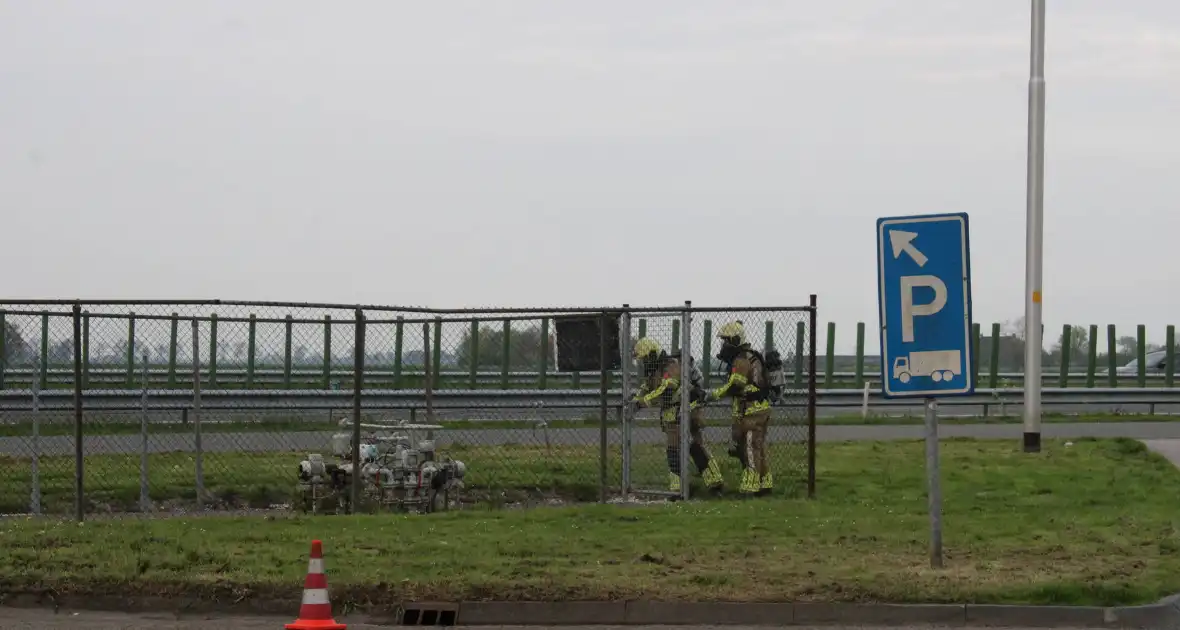 Lekkende LPG installatie bij tankstation - Foto 4