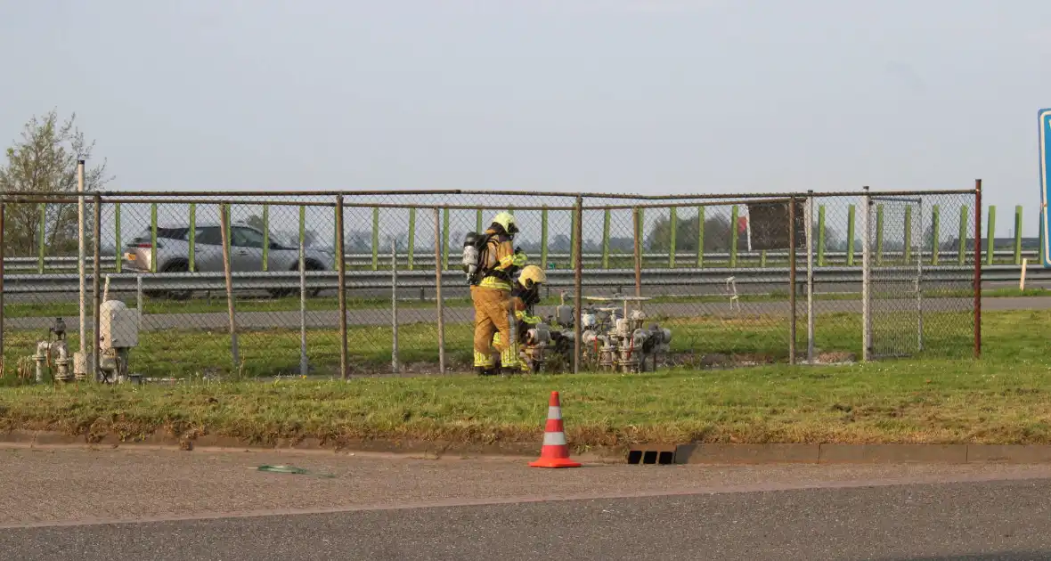 Lekkende LPG installatie bij tankstation - Foto 7