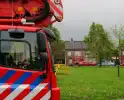 Brand in schoorsteen snel gedoofd