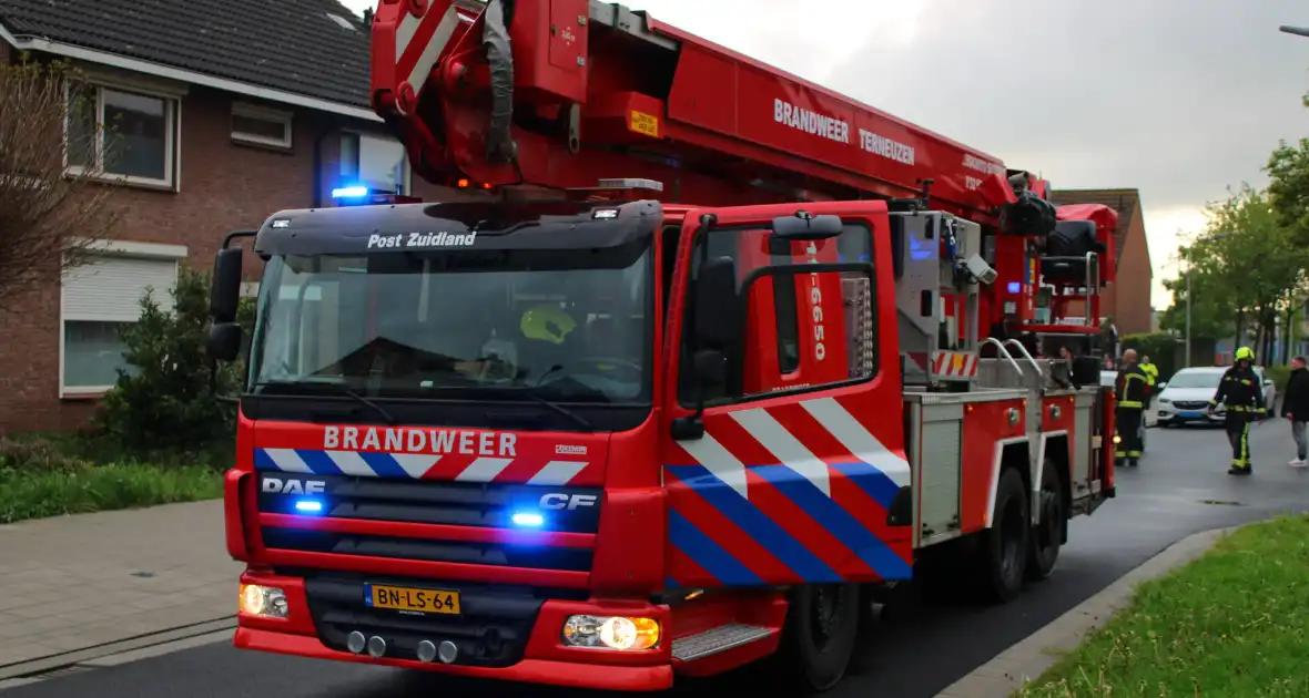 Brand in schoorsteen snel gedoofd - Foto 1