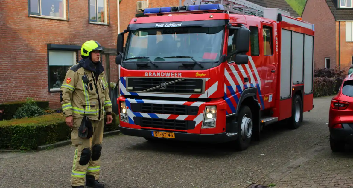 Brand in schoorsteen snel gedoofd - Foto 3