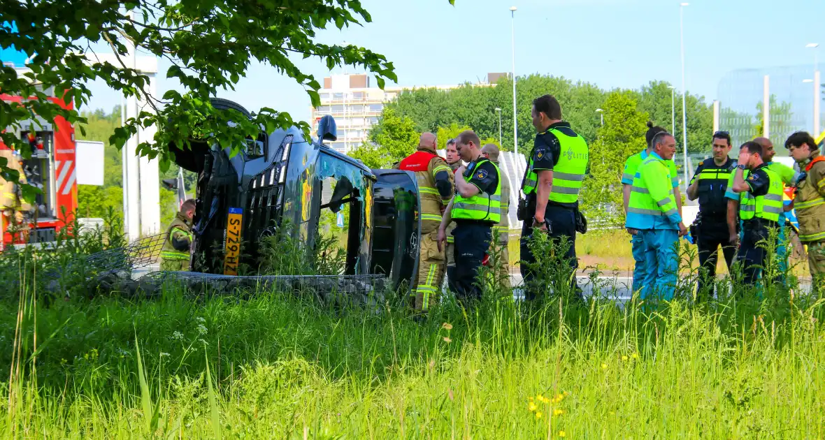 Persoon ernstig gewond bij eenzijdig ongeval