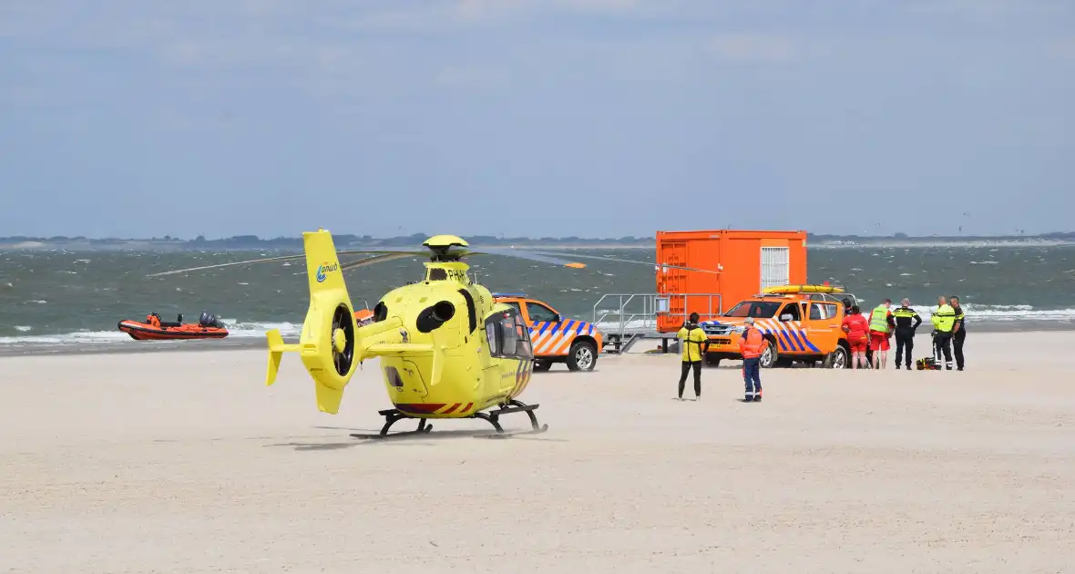 Lifequard ernstig gewond bij ongeval met waterscooter