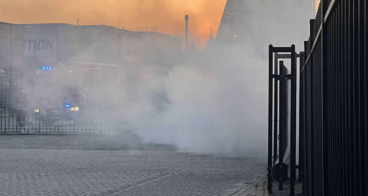 Rookontwikkeling bij brand in elektrakast - Foto 2