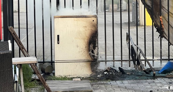 Rookontwikkeling bij brand in elektrakast - Afbeelding 4